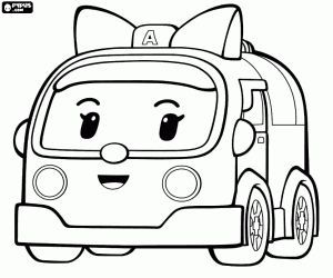 Featured image of post View 9 Amber Robocar Poli Coloring Pages