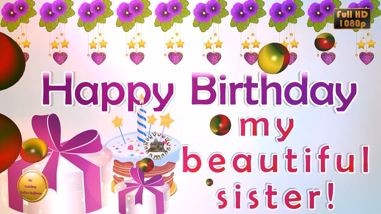 Featured image of post View 8 Animated Birthday Images For Sister