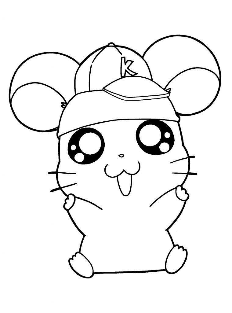 Featured image of post View 8 Cute Animal Coloring Pages Hamster