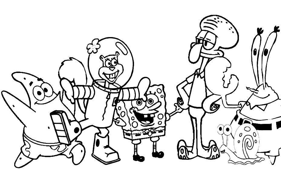 Featured image of post View 12 Free Printable Full Size Spongebob Coloring Pages