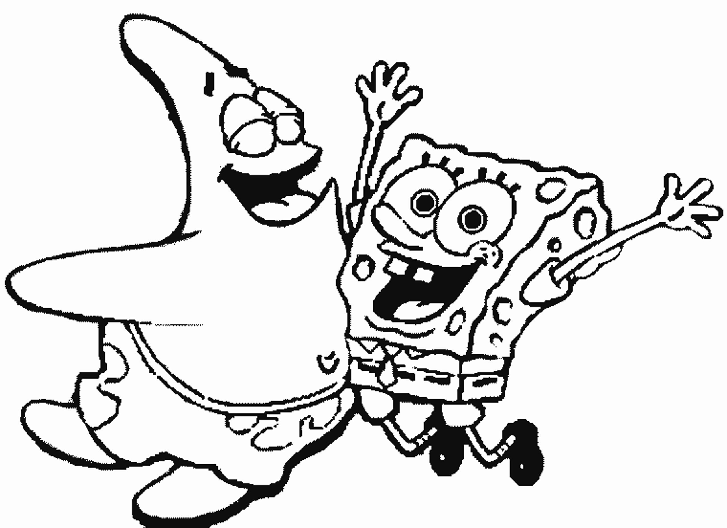 pix Free Printable Full Size Spongebob Coloring Pages spongebob characters coloring pages