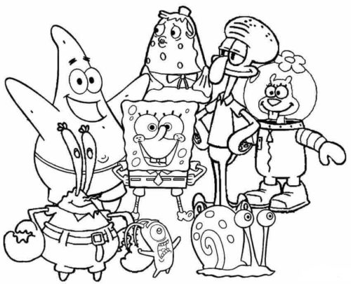 images Full Size Patrick Full Size Spongebob Coloring Pages getdrawings com