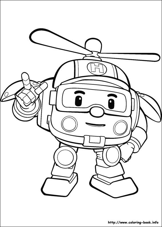 Featured image of post The Best 5 Heli Robocar Poli Coloring Pages