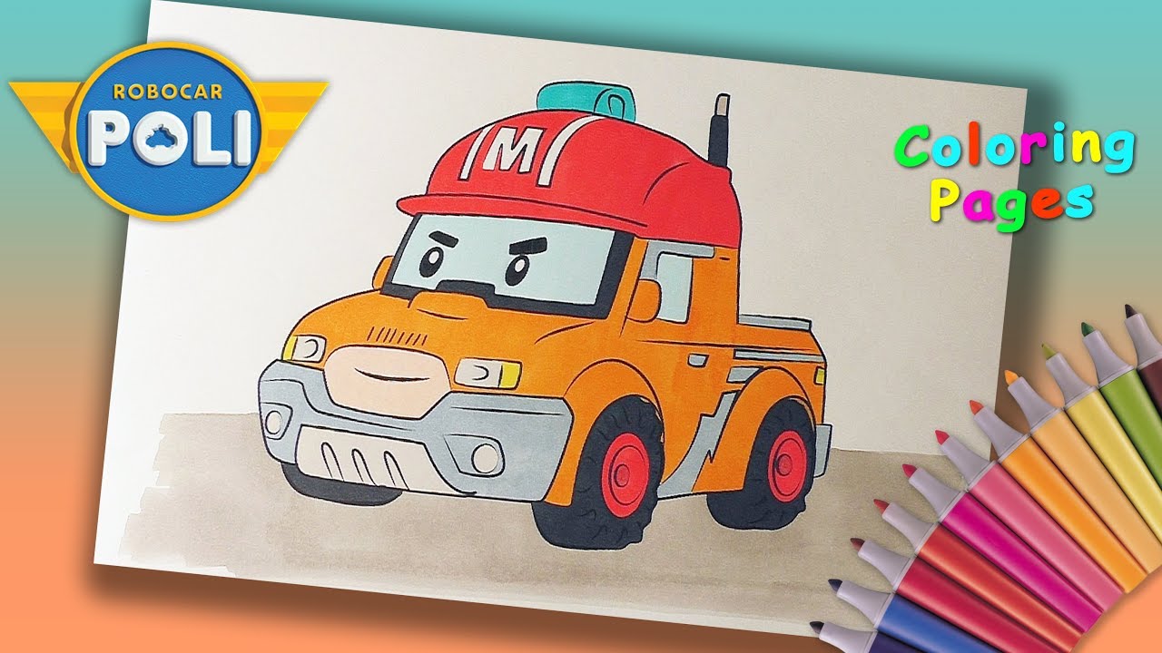 Featured image of post View 11 Mark Robocar Poli Coloring Pages