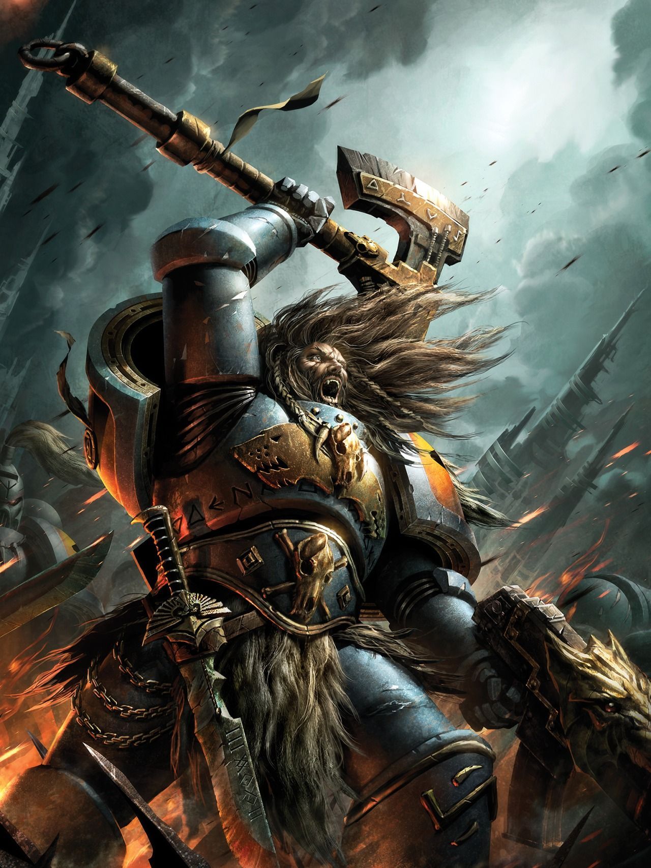 Featured image of post The Best 14 Space Wolf Warhammer 40K Wallpaper Phone