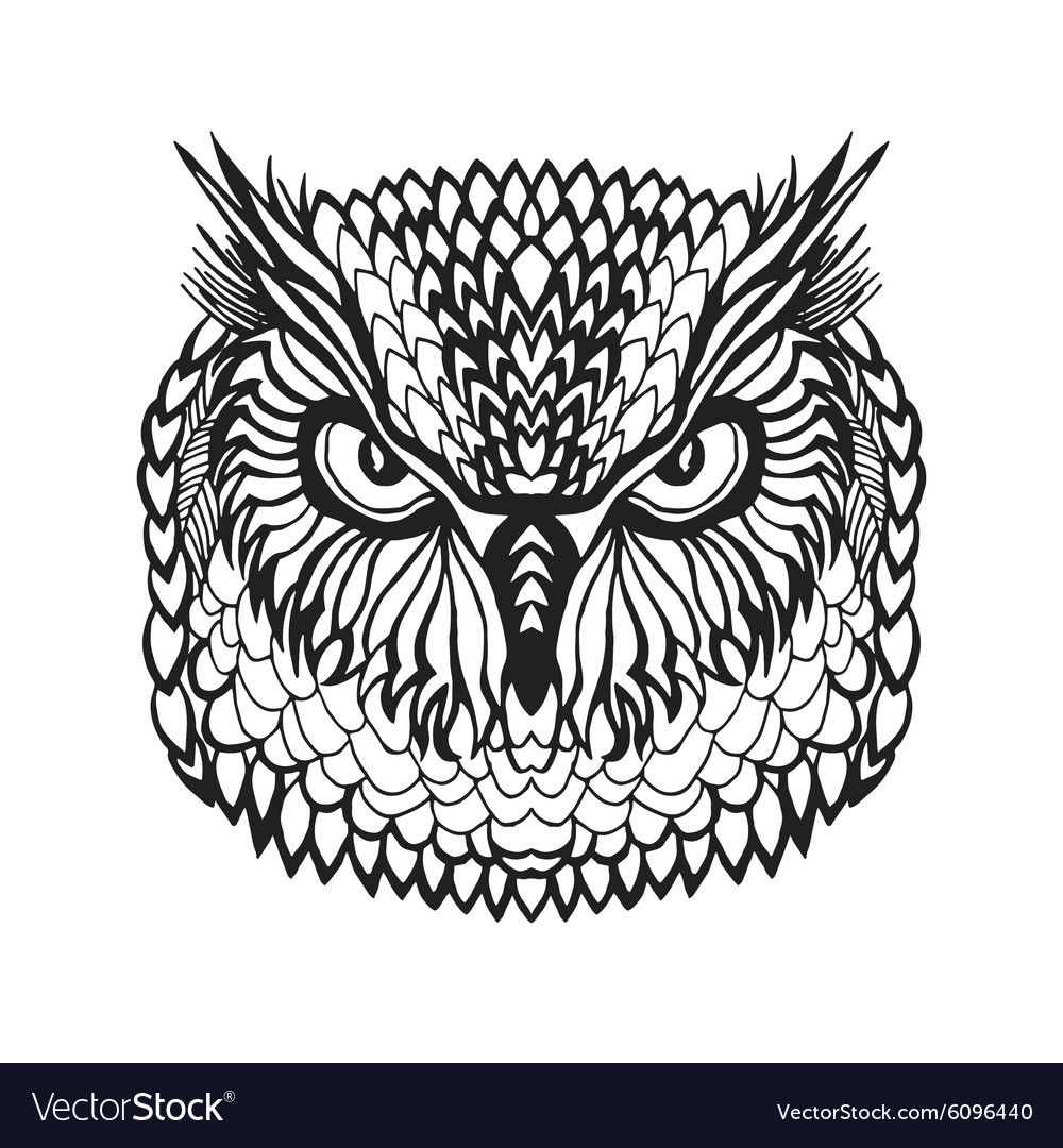 Featured image of post The Best 9 Tribal Owl Head Drawing