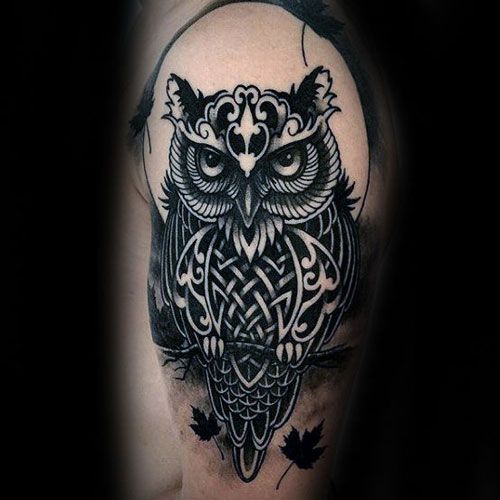 Featured image of post View 15 Tribal Owl Tattoo Designs For Men