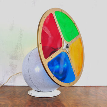 photo Vintage Color Wheel Light vintage penetray christmas tree color