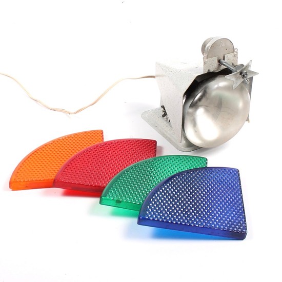 photo Vintage Color Wheel Light aluminum christmas tree